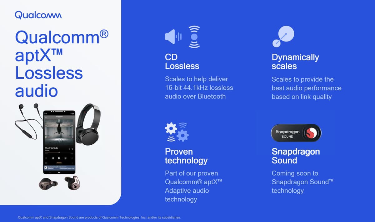 Snapdragon Sound AptX Lossless
