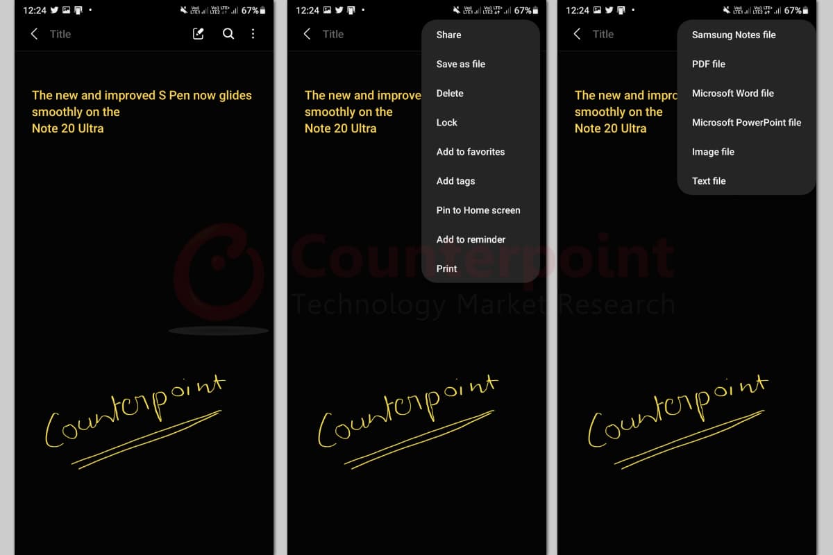 counterpoint samsung notes pdf