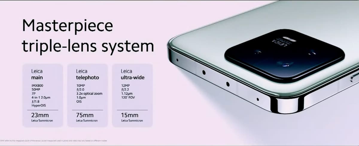 xiaomi 13 pro camera specs