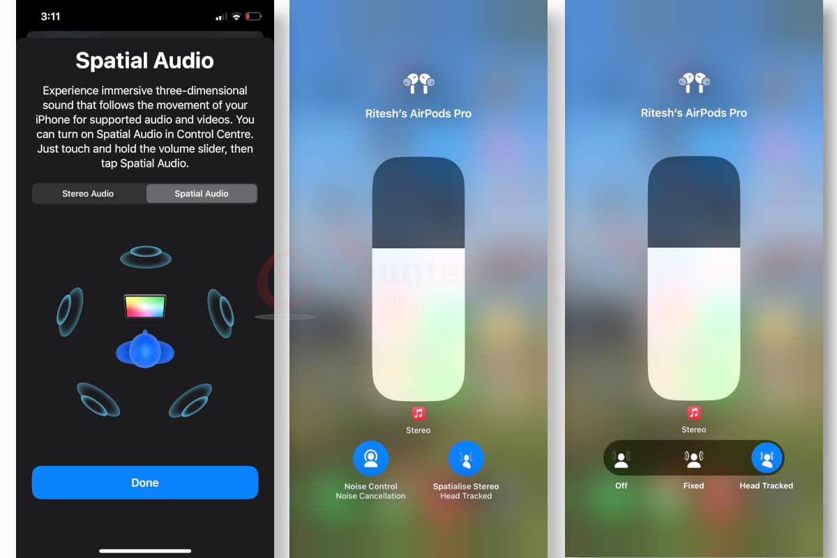 counterpoint apple airpods pro spatial audio