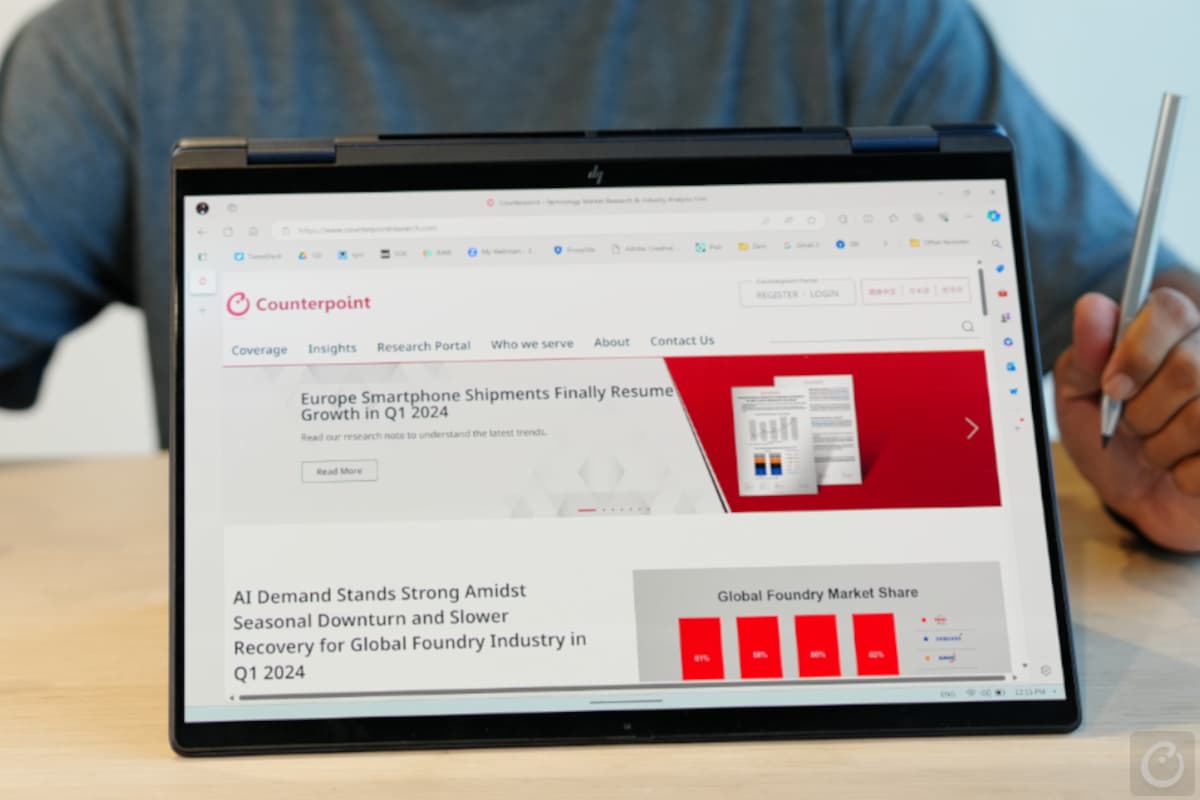 counterpoint hp envy x360 14 review tent mode