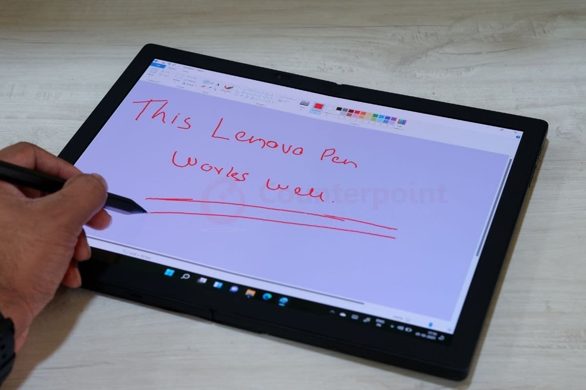counterpoint lenovo thinkpad x1 fold review lenovo pen