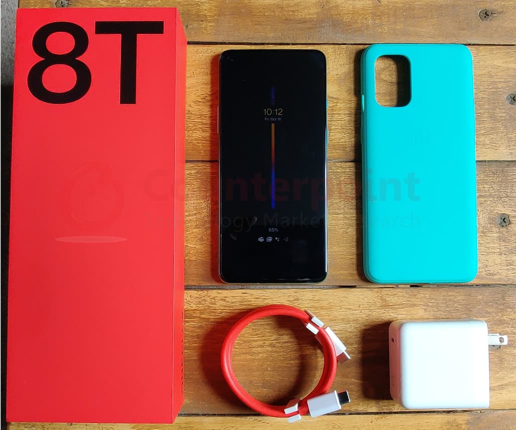 OnePlus 8T box packaging