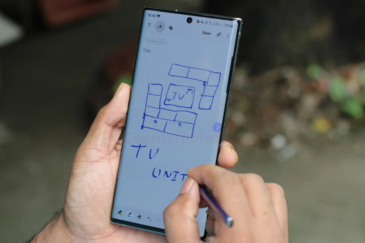 counterpoint samsung galaxy note 10 plus long term review s pen use