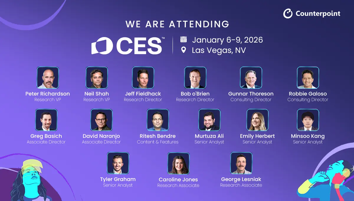 Meet Counterpoint Research at CES 2026