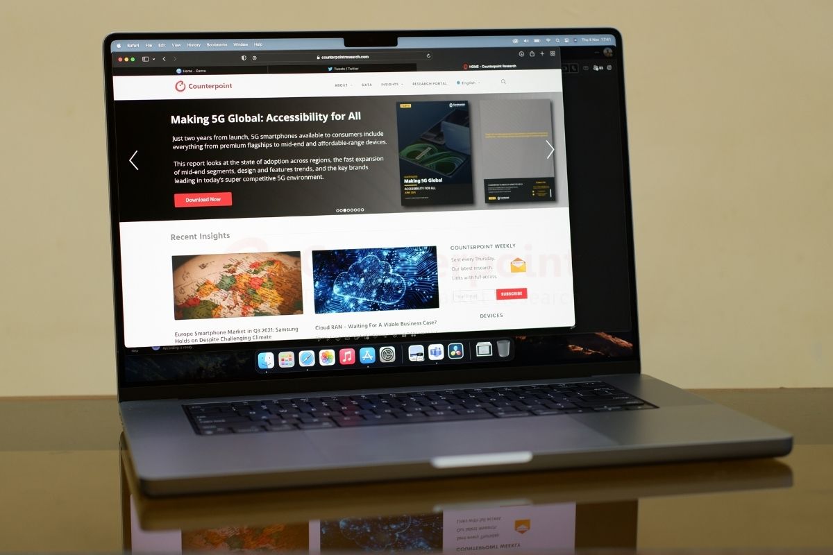 MacBook Pro 16 with M1 Pro SoC First Impressions: A Promising Upgrade for  Content Creators - Counterpoint