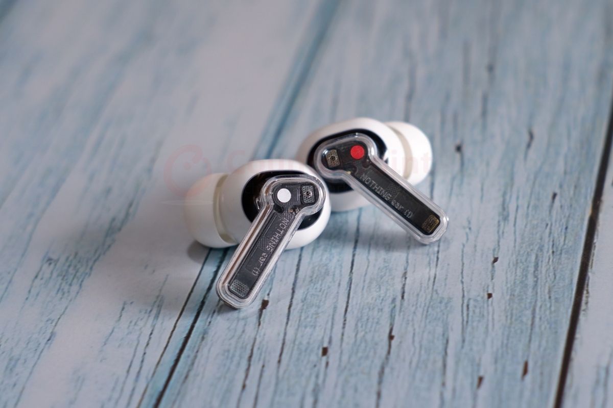 Nothing's Ear 1 wireless earbuds are an ambitious start