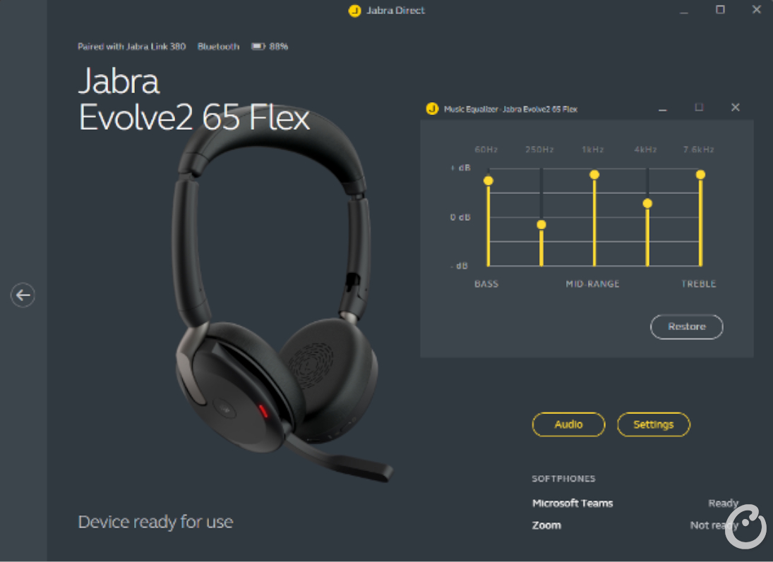 Jabra Evolve2 65 Flex Review: Comfort Work Personalized Counterpoint - & Hybrid Future Design with of Lightweight Unfolding Foldable ANC